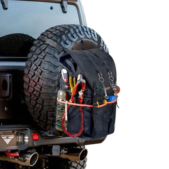 Spare Tire Trash Bag, Joytutus Upgraded Fits 40 Tire