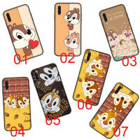 Chip and Dale อ่อนนุ่ม ซิลิโคน เคสโทรศัพท์ หรับ Xiaomi Redmi Note 9 8 10A 9C 8A 9S 7 9T 6A 7A 9A 8T Prime Pro NFC Power Max Black ปก