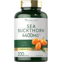 Carlyle Sea Buckthorn Oil 4400mg. 200 caps