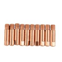 Welding Contact Tips 0.6 - 1.2mm 10pcs Consumables For Binzel Style Torches MB15AK Welder Torch Durable Practical Welding Tools