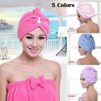 【DT】hot！ Turban Dry Microfibre Hair Large Side Hats Ladies Spa Hat Wrap