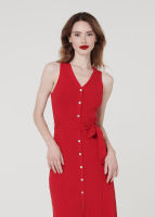 Knitters &amp; others - TERRA Ribbed Knit Midi Dress (Holiday)