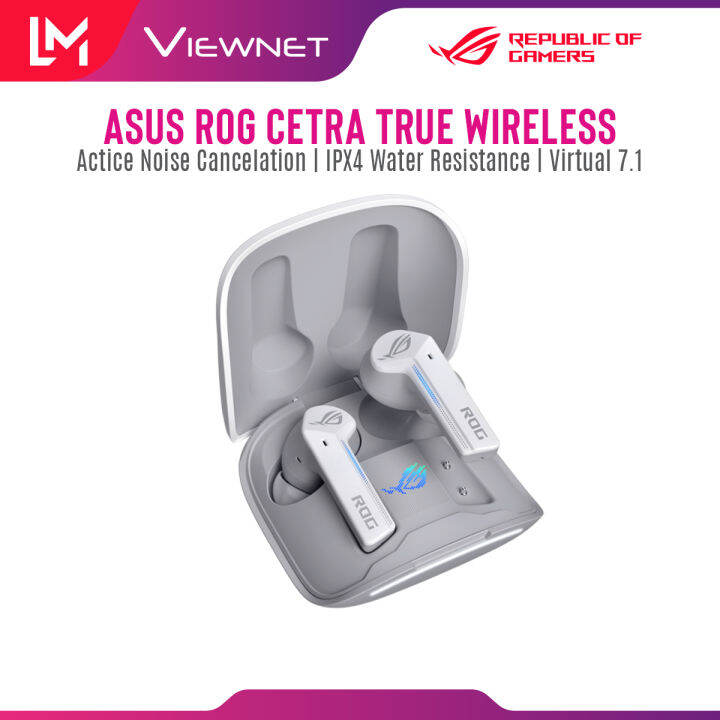 ASUS ROG Cetra True Wireless gaming headphones with lowlatency