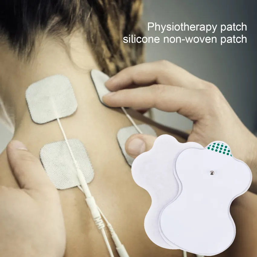 Electrode Pads EMS Nerve Muscle Stimulator for Tens Acupuncture  Physiotherapy Machine Slim Body Massager Patch Message Pads