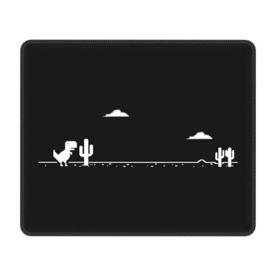 Trex Cactus Offline Dinosaur Mouse Pad Gaming Mousepad Non Slip Rubber Dino Geek Programmer Developer Office Computer Laptop Mat