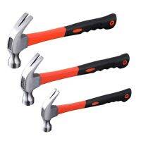 Durable Non-slip Rubber Handle Claw Hammer for Pulling Nails Car Maintenance Drop Shipping