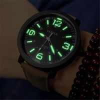 {Miracle Watch Store} นาฬิกาคู่รักสำหรับคู่รักผู้ชายผู้หญิงเรืองแสงกันน้ำนาฬิกาข้อมือเล่นกีฬาหน้าปัดใหญ่ควอตซ์นาฬิกาข้อมือ Reloj ของขวัญ