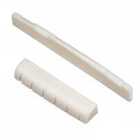 [ammoon]Guitar Saddle Nut White Cattle Bone for 41 Inch Folk Guitar