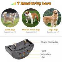 Automatic voice control bark stopper Anti-barking Remote Electric Shock Vibration Remote Dog Training Collar