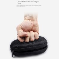 EVA Headphone Storage Bag Mini Portable Anti-Drop Shock Resistant Headphone Data Cable Storage Box Bag