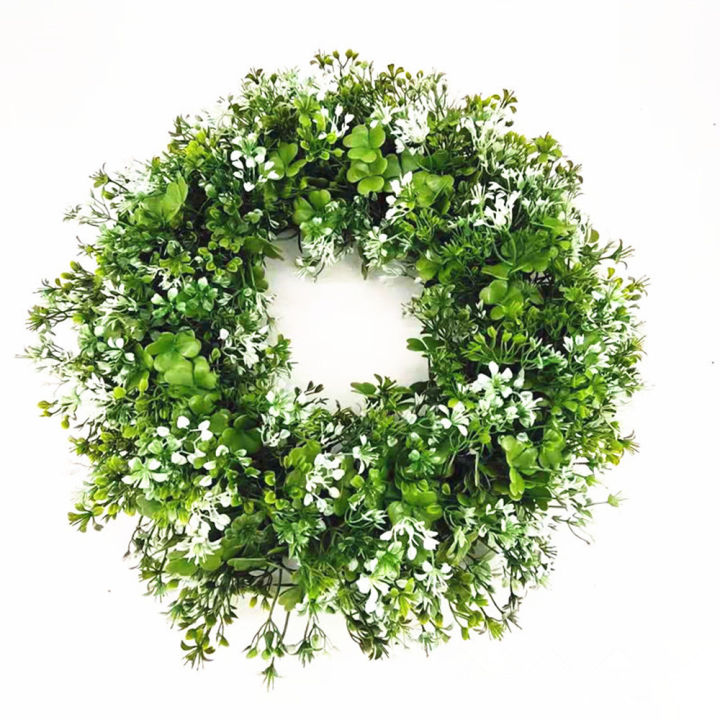 plastic-garland-spring-elf-hat-outdoor-indoor-st-patricks-day-artificial-wreath-artificial-plant-garland