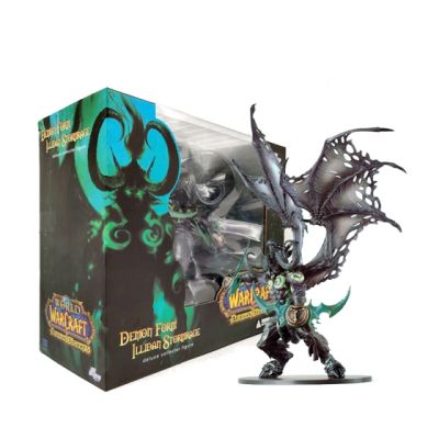 WOW Toys World Of Warcraft โมเดลฟิกเกอร์,โมเดลของเล่นสะสมทำจาก PVC DC05รุ่น Demon Hunter Illidan มาร์20ซม. 13นิ้ว