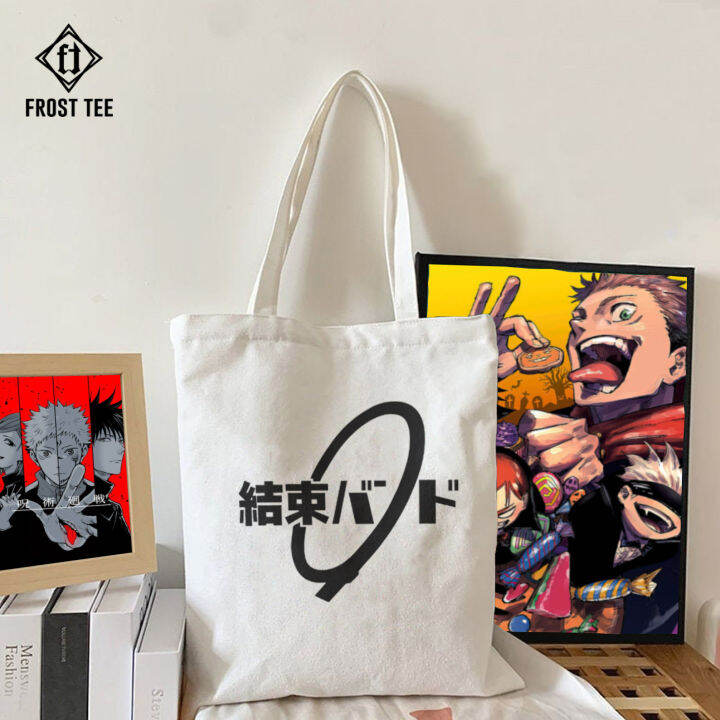 Bocchi the Rock Kessoku Band Logo Anime Tote Bag | FROST TEE | Lazada PH