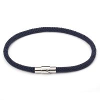 Summer Style Macaron color Rope Leather Bracelet Men Women Magnetic Clasp for Lover Bracelets Bangles Pulseiras SL006 Charms and Charm Bracelet