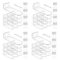 40Pcs Floating Shoe Display,Sneaker Shelves Wall Mount Levitating Shoe Display Stand for Sneaker Collection or Shoes Box