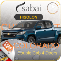 SABAI ผ้าคลุมรถยนต์ CHEVROLET Colorado 4 ประตู เนื้อผ้า HISORON แข็งแกร่ง ทนทาน นานจนลืมเปลี่ยน #ผ้าคลุมสบาย ผ้าคลุมรถ sabai cover ผ้าคลุมรถกะบะ ผ้าคลุมรถกระบะ