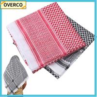 OVERCO Ramadan อธิษฐานหมวกนาฬิกาทหารแบบมัลติฟังก์ชั่นยุทธวิธี Headwrap อิสลามเครื่องแต่งกายแบบดั้งเดิมผ้าคลุมไหล่ธรรมดาผ้าโพกศีรษะอาหรับอาหรับฮิญาบ Kafiya Keffiyeh มุสลิมผ้าสำหรับชุดญิฮาปสตรีมุสลิมปาเลสไตน์ผ้าพันคอ