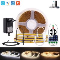 320 LEDs FOB COB LED Strip Light Kit with Controller 3000K 4000K 6000K White Color for House Decor Smart Tuya Wifi RF COB Strip