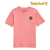 2023 New Fashion version Korea Direct Mail [Timberland Kids] Basic Logo V-Neck T-Shirt (TLSDA13F 600)