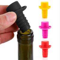 New Silicone Bottle Stopper for Bottles Cap Wine Pourer Caps Top Hat Fresh-keeping Gel Bar