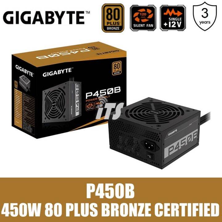 Gigabyte P450B 450W 80 PLUS Bronze Power Supply Unit | Lazada