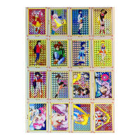 16pcsset Sailor Moon Refraction Process Toys Hobbies Hobby Collectibles Game Collection Anime Cards