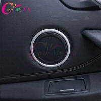 Color My Life Car Interior Door Audio Speaker Circle Cover Trim Speaker Round Sticker for BMW X1 F48 2016 2017 Auto Accessories