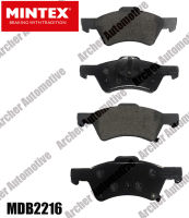 ผ้าเบรก หน้า (brake pad) CHRYSLER/DODGE Voyager III (RG) 2.4 - 3.8 ปี2000 /16" wheel