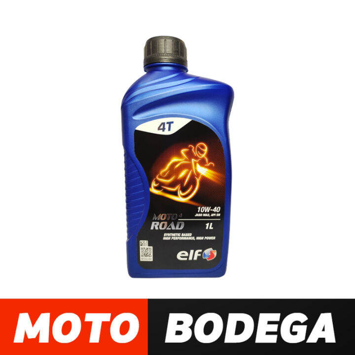 Elf Moto 4 Road 10w40 Engine Oil 1L Lazada PH