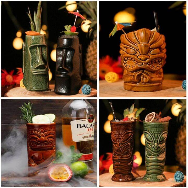 high-end-cups-สร้างสรรค์-tiki-แก้วเซรามิกตลกกะโหลก-witcher-วินเทจ-eco-ถ้วยไวน์เบียร์ค๊อกเทลวอดก้าแก้วบาร์ส่วนบุคคล-drinkware-ชุด