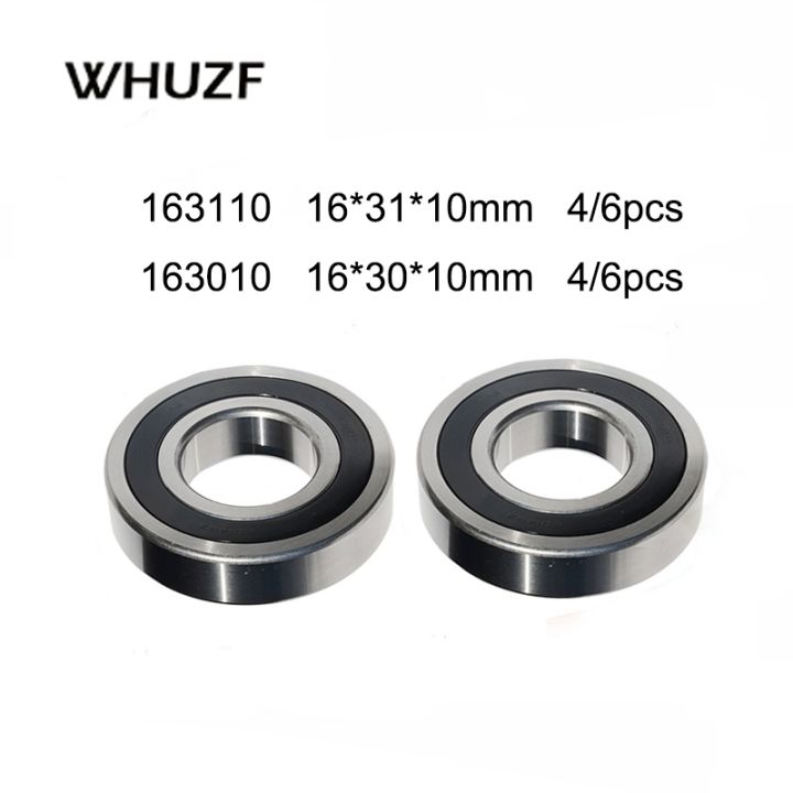 4-6pcs-bearing-163110-16x31x10-163110-2rs-163010-16x30x10-shielding-ball-bearing-bicycle-bearing-axis-flower-drum-bearing