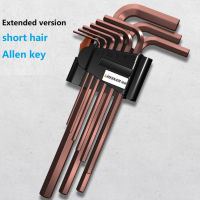 Hex Wrench Set,ไขควง,Universal Allen Wrench 1.5Mm-10Mm 9PCS Double-Headed L-Shaped Hexagonal Flat Ball Wrench Metric Hand Tool