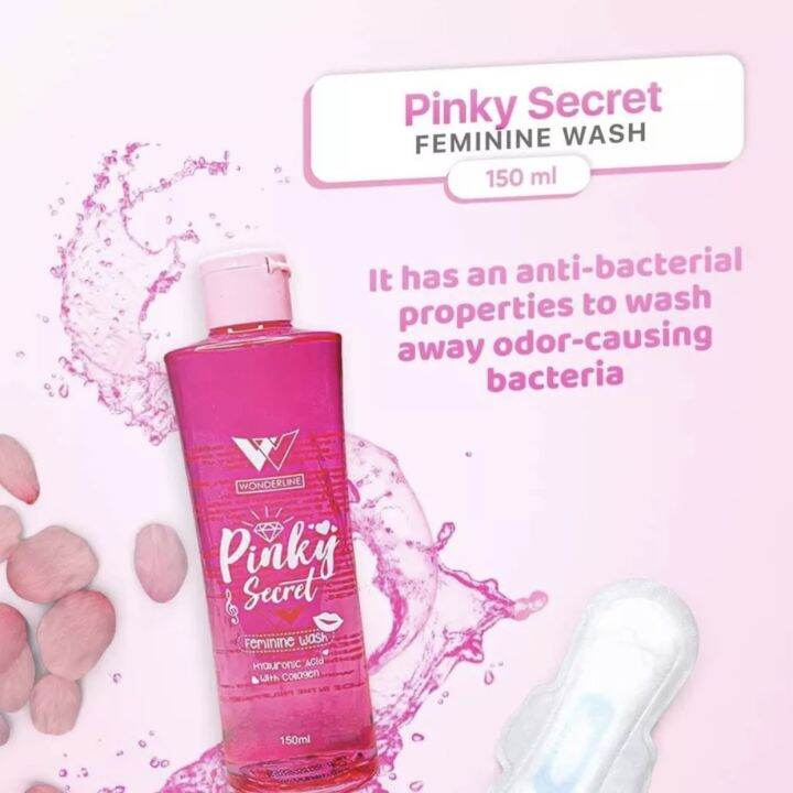 [AUTHORIZED DISTRIBUTOR] WONDERLINE PINKY SECRET FEMININE WASH Lazada PH