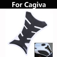 ✾ Carbon Fiber Tank Pad Tankpad Protector Sticker For Cagiva 1000 Raptor 1 200 350 650 750 Elefant 600 Canyon Cruiser 125