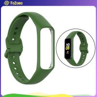 FoZueo สายรัดข้อมือซิลิโคนแบบปรับได้สายนาฬิกาเหมาะกับ Galaxy Fit 2