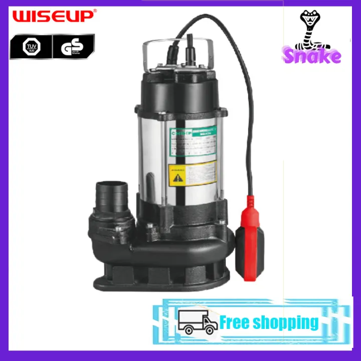 WISEUP 750W/1.0HP Automatic Float Switch Submersible Sewage Dirty Water