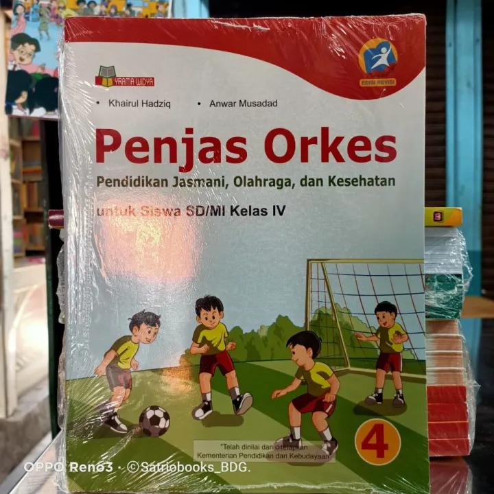 BUKU PENJAS ORKES KELAS 4. EDISI REVISI. PENERBIT YRAMA WIDYA | Lazada ...