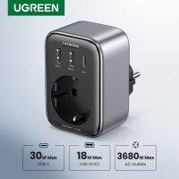 เครื่องชาร์จ GaN 30W แบบ T017สำหรับ iPhone 14 USB แถบติดผนัง