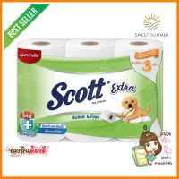 กระดาษชำระ SCOTT EXTRA SP JUMBO ROLL แพ็ค6TOILET TISSUE SCOTT EXTRA SP JUMBO ROLL PACK 6 **ลดราคาจัดหนัก **