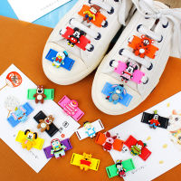 50pcslot Cartoon Shoelaces Buckle Shoelace Winder Silicone Buckle Shoelaces Accessories DIY Sneaker Kits Shoe Decoration