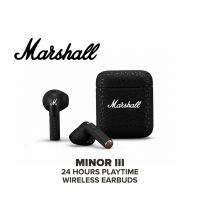 หูฟัง Marshal Minor III หูฟัง True Wireless หูฟังบลูทูธซับวูฟเฟอร์กันน้ำได้ TWS เฮดโฟนแบบเสียบหูเพลง