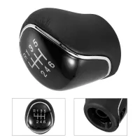 56ความเร็วรถหนังเกียร์ Shift Knob สำหรับ Ford S-Max C-Max Kuga Galaxy Mondeo 4 Mk4 Transit Tourneo Connect Focus