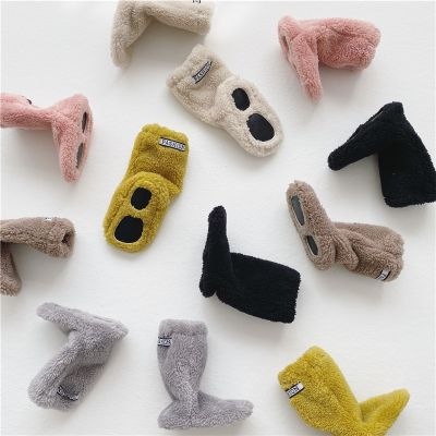 [COD] Ins autumn and winter Korean version of infants warm comfortable non-slip toddler shoes baby does fall with soft bottom rabbit plush