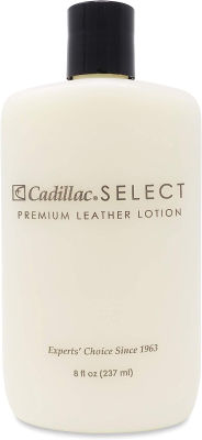 Cadillac Select Leather Lotion Cleaner and Conditioner- for Handbags, Sofas, Jackets, Furniture, Purses, and More