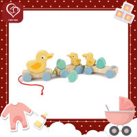 PULL ALONG DUCKS ของเล่นไม้เสริมพัฒนาการ (firstkidsthailand)