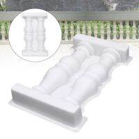 Improvement Decorative Easy Apply Balcony Plastic DIY Roman Column Mold Paving White Garden Fence Railing Reusable Building