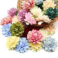 hot【cw】 Bulk10cm Large Artificial Silk Chrysanthemum Wedding Wall Floral Accessories