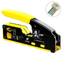 Cat7 Cat6A RJ45 Crimper Hand Network Tools Pliers RJ12 Cat5E Cat6 8P8C Cable Stripper Pressing Clamp Tongs Clip Multi Function