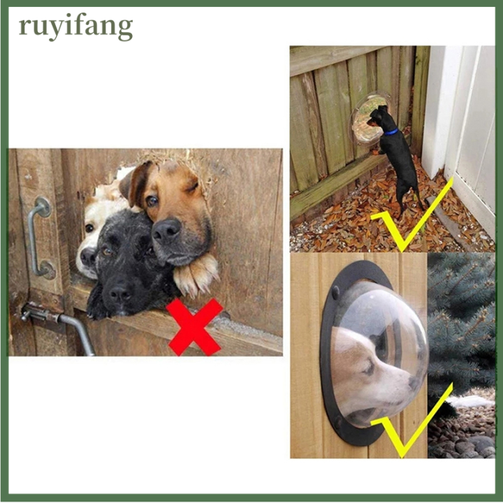 ruyifang-potey-สุนัขรั้วสำหรับสัตว์เลี้ยงสุนัขโดมสำหรับรั้วสนามหลังบ้านลดลง-barking