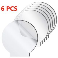 ✳ 2/4/6 pcs acrylic sheet clear casting for led lamp holder acrylic panel with protective film for table cards DIY display project